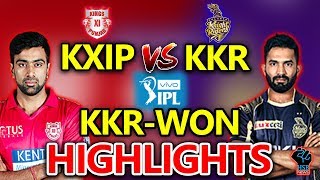 IPL 2018: KXIP vs KKR Live Match Live Streaming, Live Online Score:KKR WON BY 31 RUNS