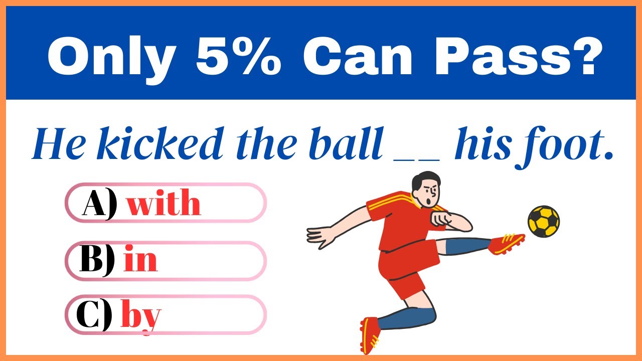 Mixed Grammar Quiz: Only 5% Can Pass this Test