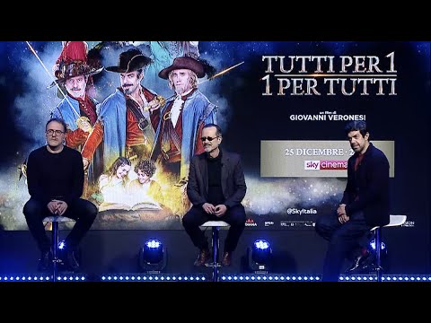 Intervista | Tutti per 1 - 1 per tutti: Pierfrancesco Favino, Valerio Mastandrea e Rocco Papaleo