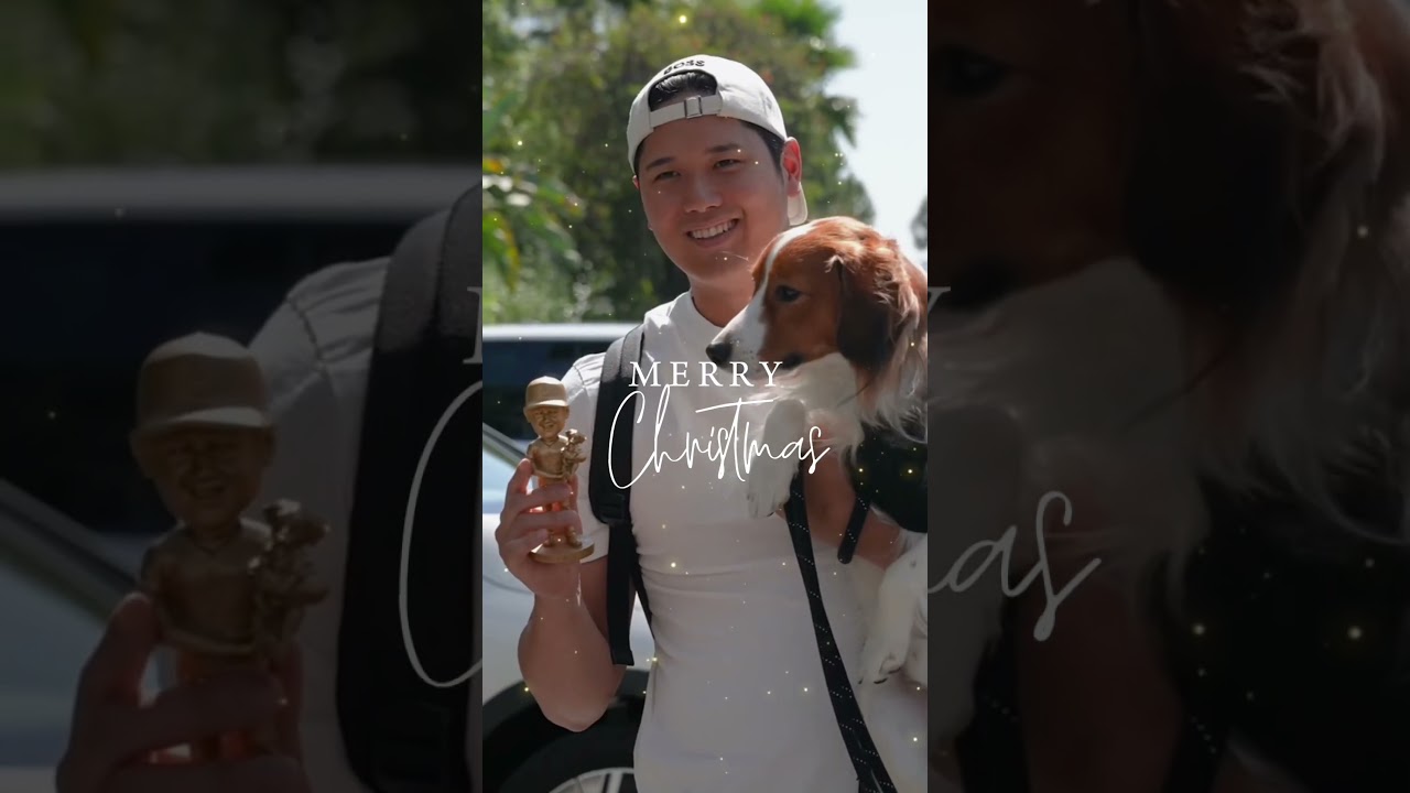 🎅メリークリスマス🎄 #大谷翔平 #デコピン #shoheiohtani