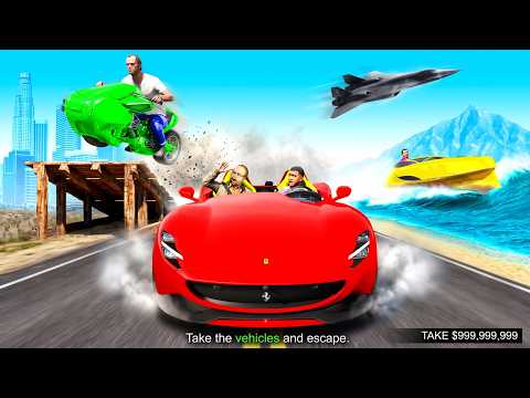 The VEHICLE HEIST in GTA 5!