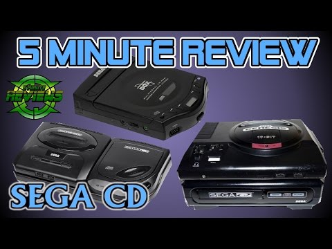 Sega CD and Rare Sega CDX | 5 Minute Review | #5mReview