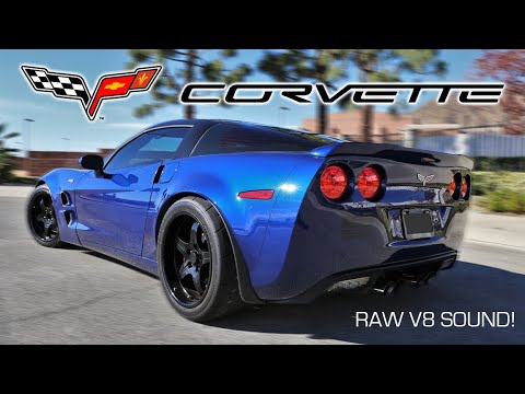 THE GREATEST CORVETTE MODIFICATION!! C6 Corvette With Universal Valved Mufflers