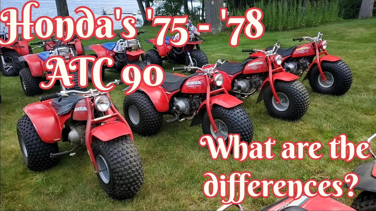 1975 - 1978 Honda ATC 90 - What are the differences??