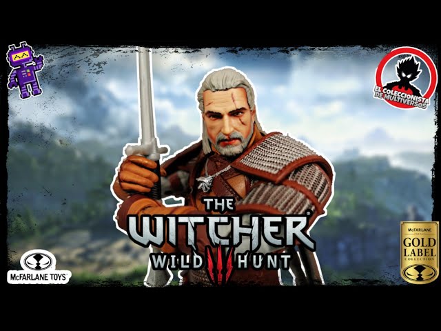 Vídeo relacionado con McFarlane Figura de acción Geralt de Rivia Modo Brujo 18CM