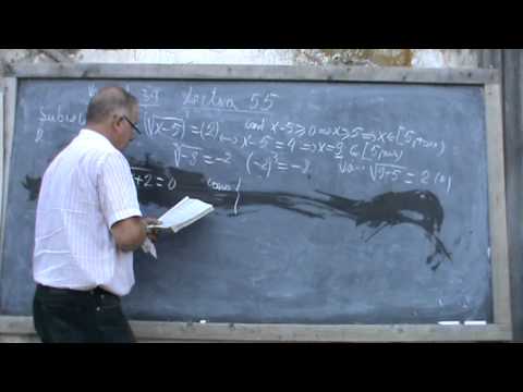 1. Basics of Mathematics: Lesson 56 - Solving variants of subjects from Bac to the light of the h...