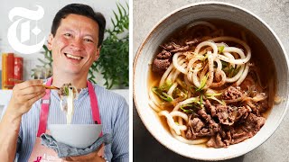 Download lagu Kenji Makes Niku Udon (Japanese Beef Noodle Soup) | NYT Cooking mp3