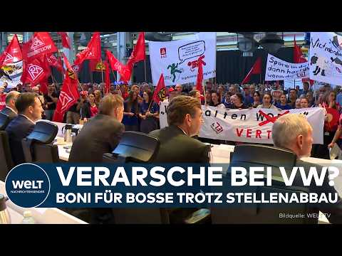 STREIT BEI VW: Plötzlich Milliarden-Cashflow! Boni für Bosse – Belegschaft blutet! Wurde getrickst?