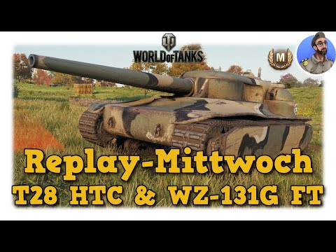 WoT - T28 Concept & WZ-131G FT - TD Action - World of Tanks
