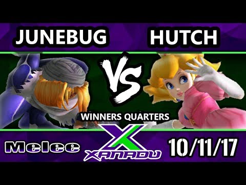 S@X 223 Melee - Junebug (Sheik) Vs. Hutch (Peach) - Smash Melee Winners Quarters - SSBM