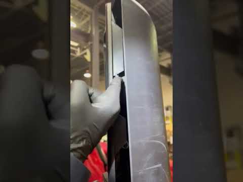 How to replace rear view door mirror - International