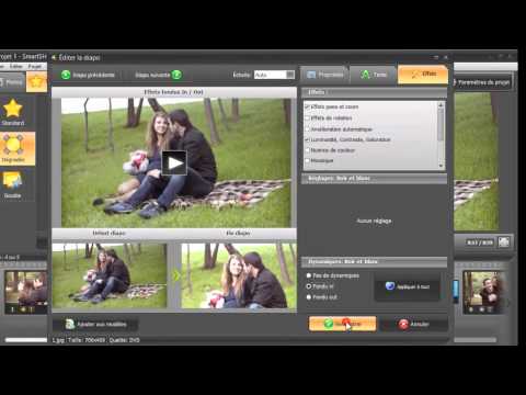 Super logiciel pour faire un diaporama -- très facile, en Français !