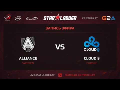 Alliance vs Cloud 9 game 2 StarSeries XII Finals