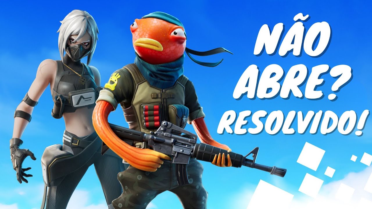 FORTNITE NÃO ABRE? Resolvido 2024!!