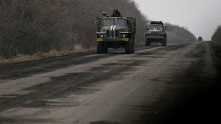 preview picture of video 'ГАИ. Артёмовск. Едем на Донецк без ДХО.'