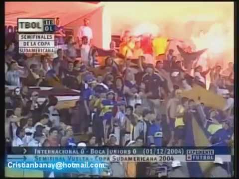 Sudamericana 2004 (Semis Vuelta): Internacional (BRA) 0 - 0 Boca Juniors (ARG)