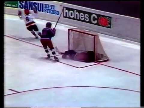 IIHF WC 1982 Germany vs USA