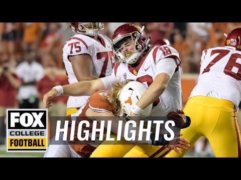 Texas vs. USC | FOX COLLEGE FOOTBALL HIGHLIGHTS