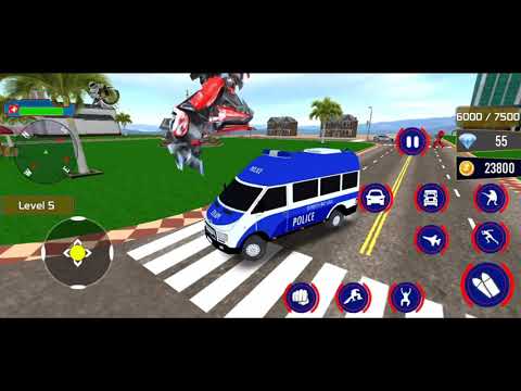 Cara Mudah Mengalahkan Musuh di Robot Car Optimus Prime game android