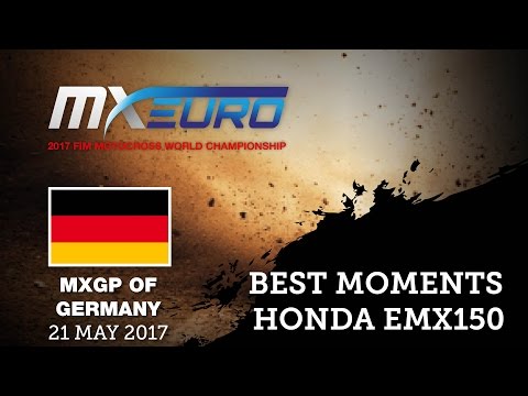 Honda EMX150 Round of Germany, Teutschenthal 2017 Race 1 Best Moment