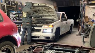 My Lowered Shop Truck is Alive! Chevy Colorado U-joint and Driveshaft Replacement