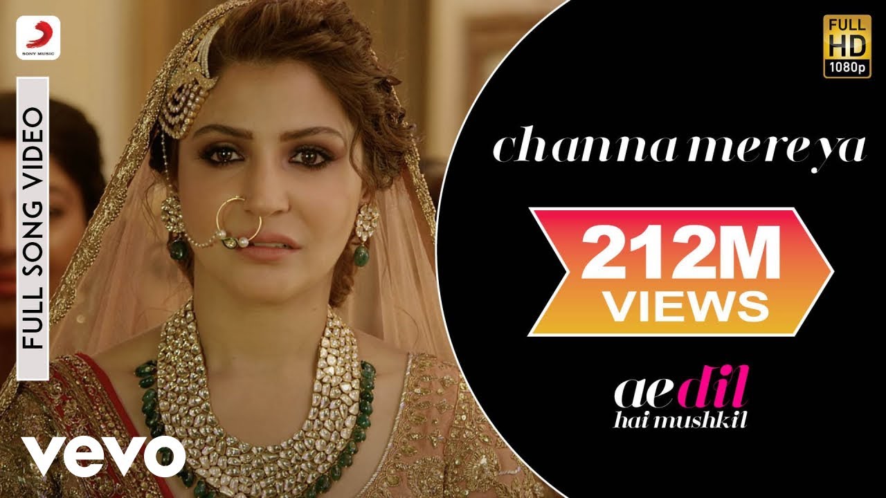 Channa Mereya Full Video - ADHM|Ranbir Kapoor, Anushka|Arijit Singh|Pritam|Karan Johar