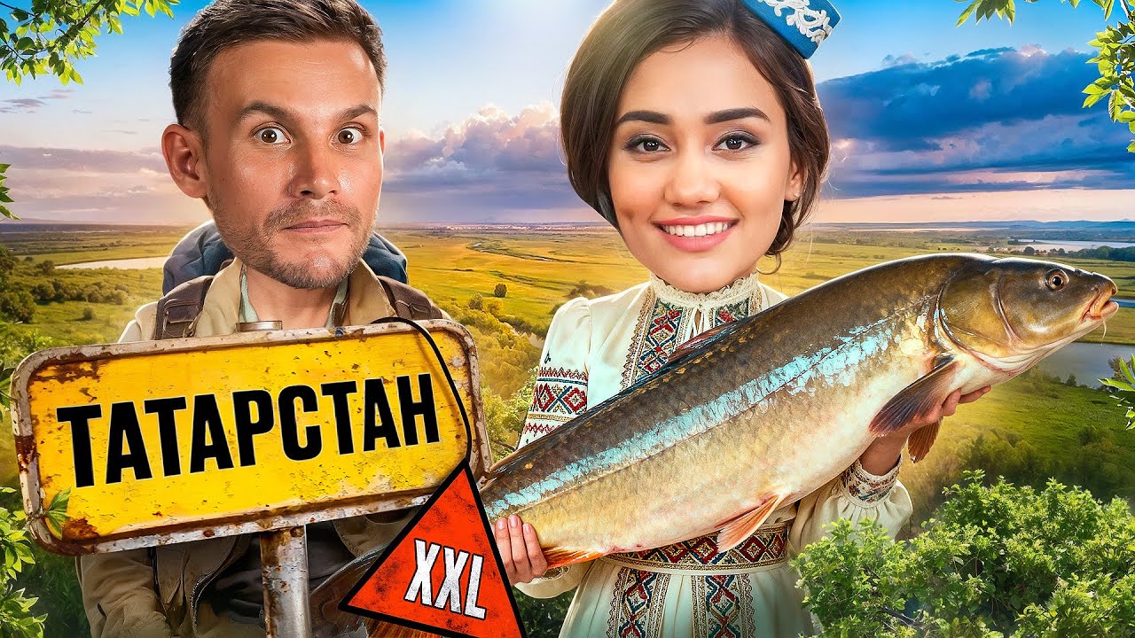 Татарстан XXL: река без берегов, гигантская белуга и страшная пещера