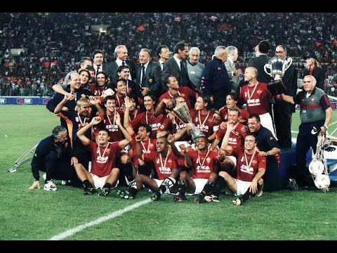 FULL MATCH - AS ROMA 3-0 FIORENTINA (2001 SUPERCOPPA ITALIANA)