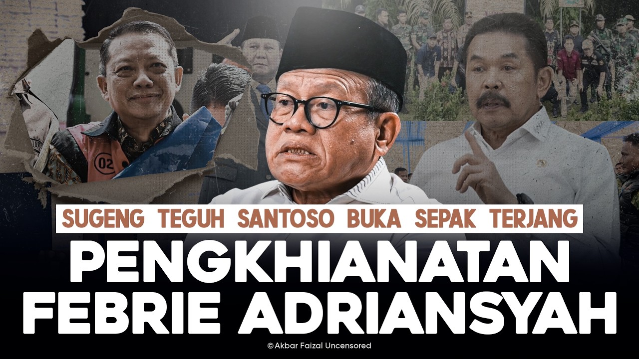 SUGENG TEGUH SANTOSO BUKA SEPAK TERJANG PENGKHIANATAN FEBRIE ADRIANSYAH