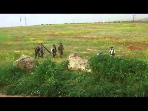 استهداف حاجز الزعلانة و وادي الضيف بواسطة قذائف الهاون من قبل كتيبة شهداء الغدفة