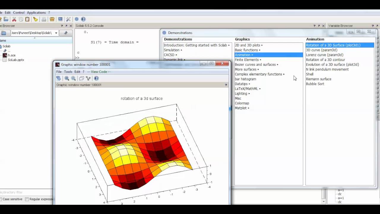 SCILAB Quick Start Tutorial (Alternative to MATLAB)