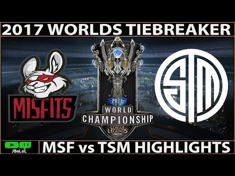The Tiebreaker | MSF vs TSM Highlights Group Stage Day 7 Worlds 2017