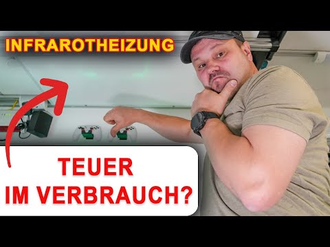 Heizen mit Infrarot! Was kostet es wirklich? Infrarotheizung Kosten pro Monat, das habe ich bezahlt!
