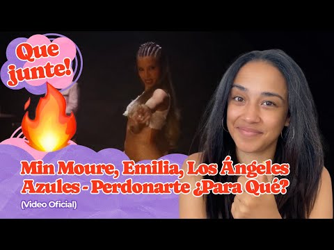 Min Moure, Emilia, Los Ángeles Azules  - Perdonarte ¿Para Qué? (Video Oficial) ▷ Reacción !!!