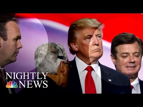 White House Tries To Distance Itself From Manafort Indictment | NBC Nightly News