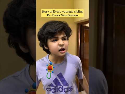 Justice for younger siblings❤️‍🩹 | Raj Grover | #shorts