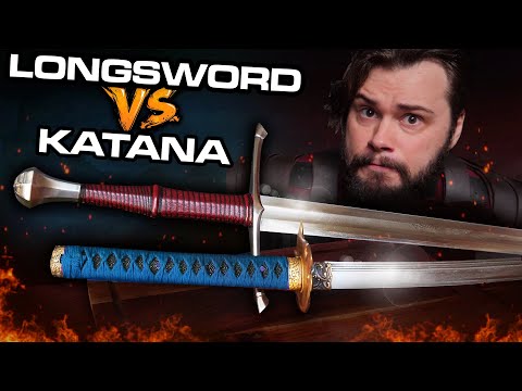 DONT Trust Movies or ANIME, The TRUTH Katana vs LONGSWORD..