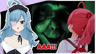 VTuber reacts to "Miko Tries Acting Tough in a Horror Game… Then Gets Jumpscared"