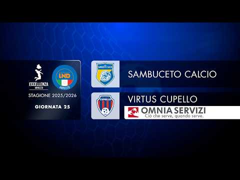 Excellence | Matchday 25: Sambuceto - Virtus Cupello (2-0)