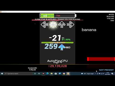 Stepmania - THANK YOU FOR PLAYING