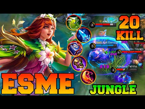 Top Global Esmeralda Hyper With 20 Kills ! Mobile Legends Esmeralda Best Build 2023 Gameplay