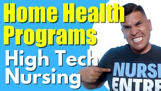E | IV Therapy Program High Tech Nursing | Home Health Marketing