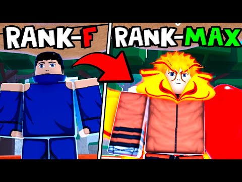 FUI do RANK F ao MAX no SHINOBI LIFE 2! (SHINDO LIFE)