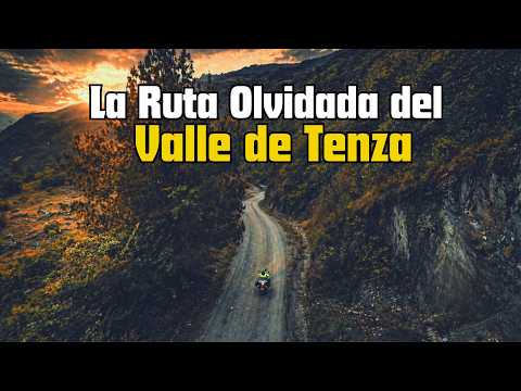 “Ruta destapada por el Valle de Tenza | Boyacá en moto Scooter camping"