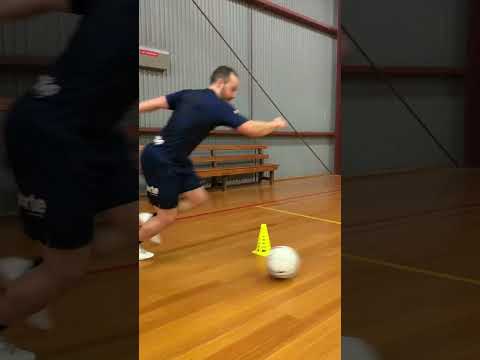 Futsal shooting drill - do this to improve your shooting!