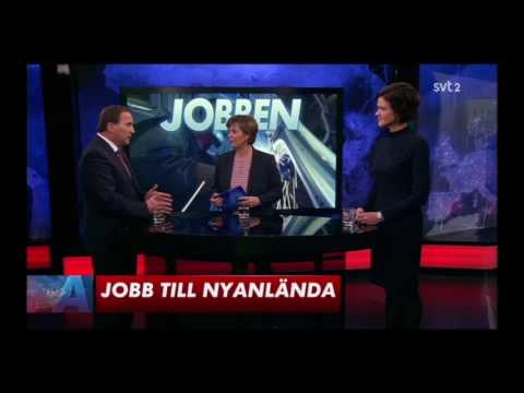 Partiledardebatt - Stefan Löfven (S) och Anna Kinberg Batra (M)