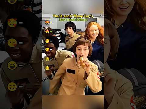 The Stranger Things Cast's Iconic Dance Moments. #SadieSink#MillieBobbyBrown