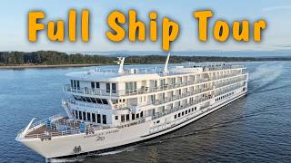 American Encore Full Ship Tour & New Improvements - American Cruise Lines - Columbia River Cruise