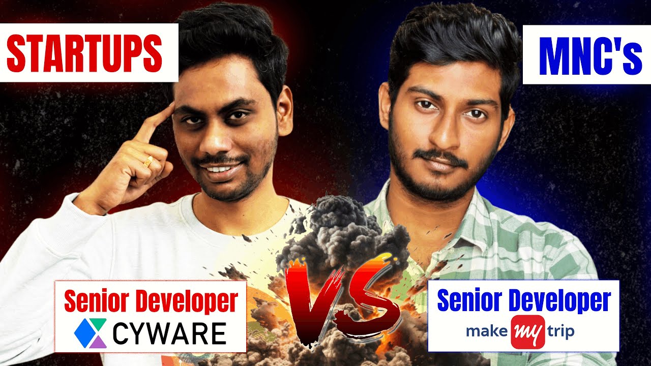 Choose MNC or StartUp 🤔 | Guidance for Freshers 🎓 and Working Professionals 👨‍💻 | In Telugu