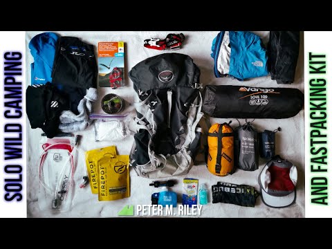What's in my pack? | WILD CAMPING KIT for FASTPACKING